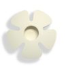 Buton CB floare alba