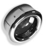 Buton ingropat rotund crom FRS