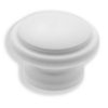 Buton lemn alb