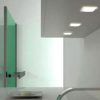Kit 3 halogen patrat aluminiu